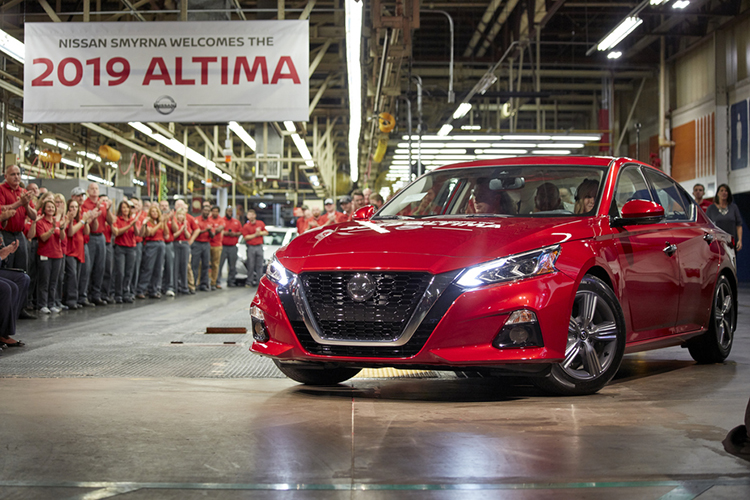 2019 Altima Start of Production